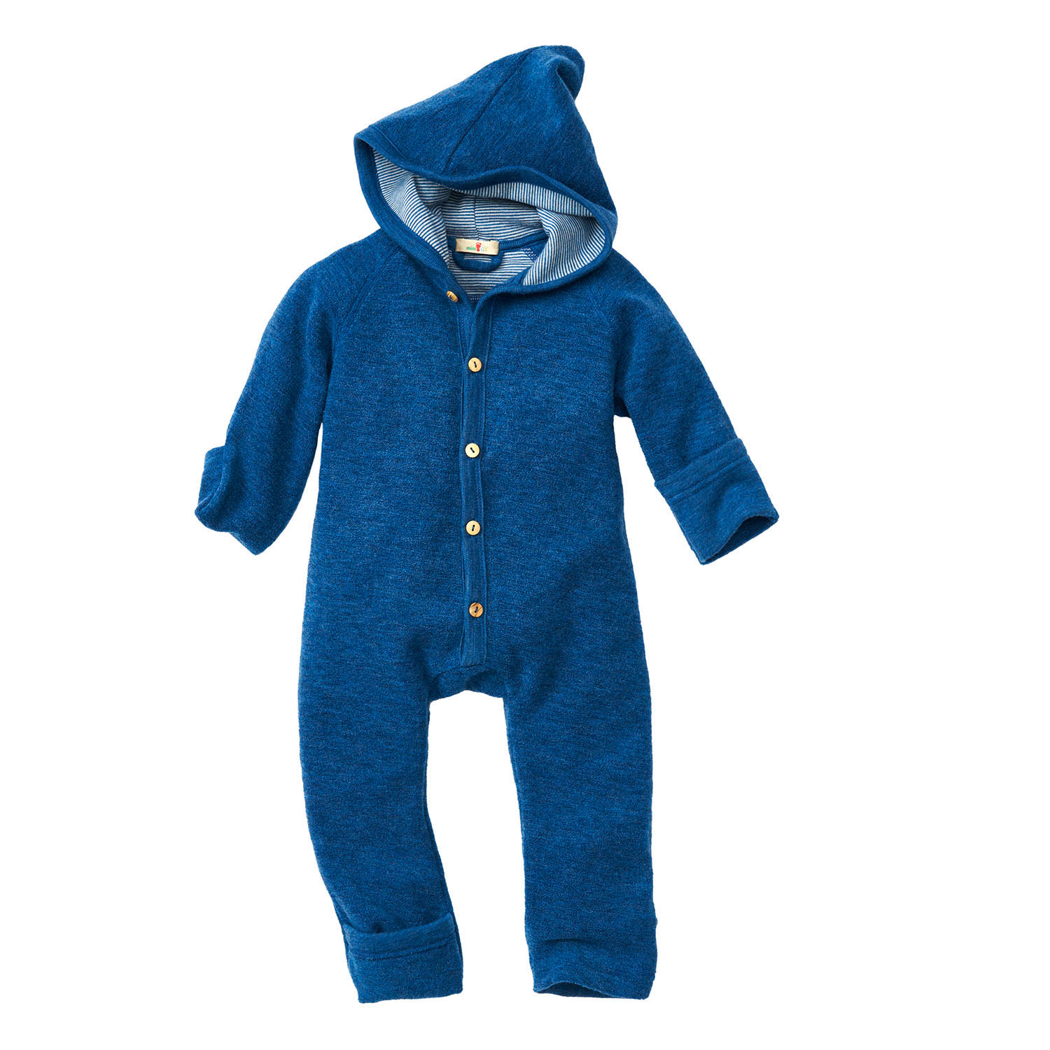 Baby-Overall aus Schurwoll-Frottee